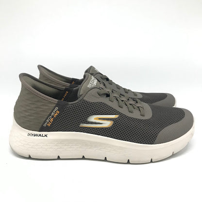 SKECHERS | スケッチャーズ Slip-ins GO WALK FLEX-HANDS UP スニーカー 216324WW グレー 28cm【倉吉店】