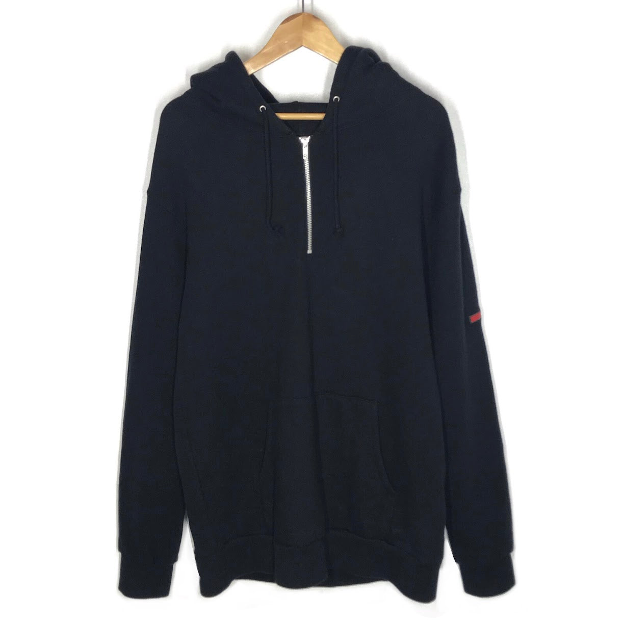 UNDEFEATED | アンディフィーテッド ハーフジップパーカー パーカー ブラック サイズ：L【倉吉店】