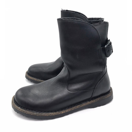 BIRKENSTOCK | ビルケンシュトック Uppsala Shearling ブーツ ブラック 24.5cm【倉吉店】
