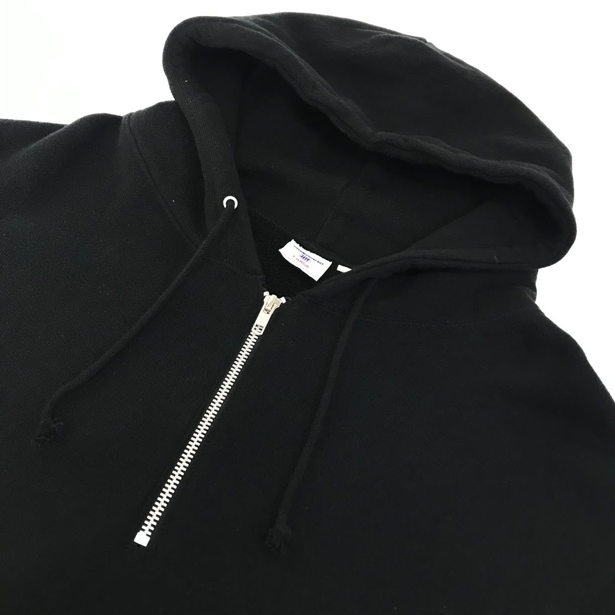 UNDEFEATED | アンディフィーテッド ハーフジップパーカー パーカー ブラック サイズ：L【倉吉店】