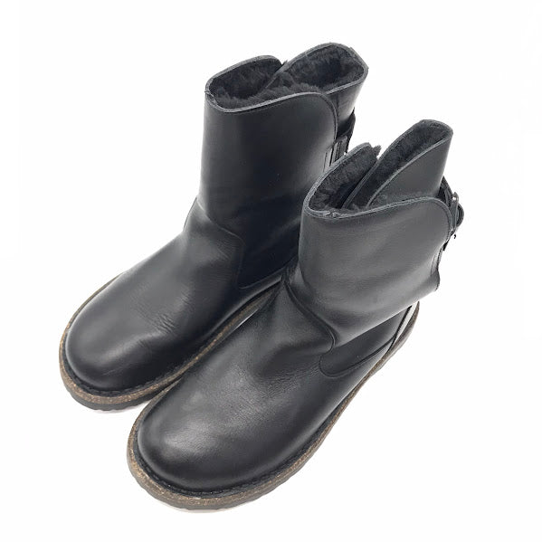 BIRKENSTOCK | ビルケンシュトック Uppsala Shearling ブーツ ブラック 24.5cm【倉吉店】