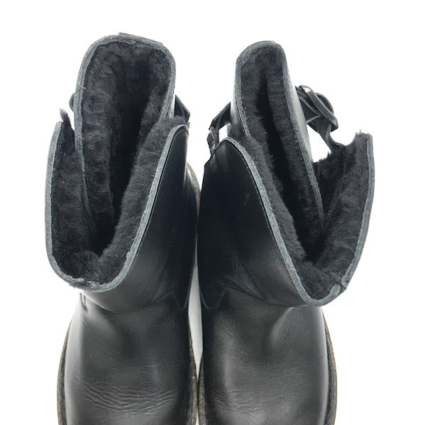 BIRKENSTOCK | ビルケンシュトック Uppsala Shearling ブーツ ブラック 24.5cm【倉吉店】