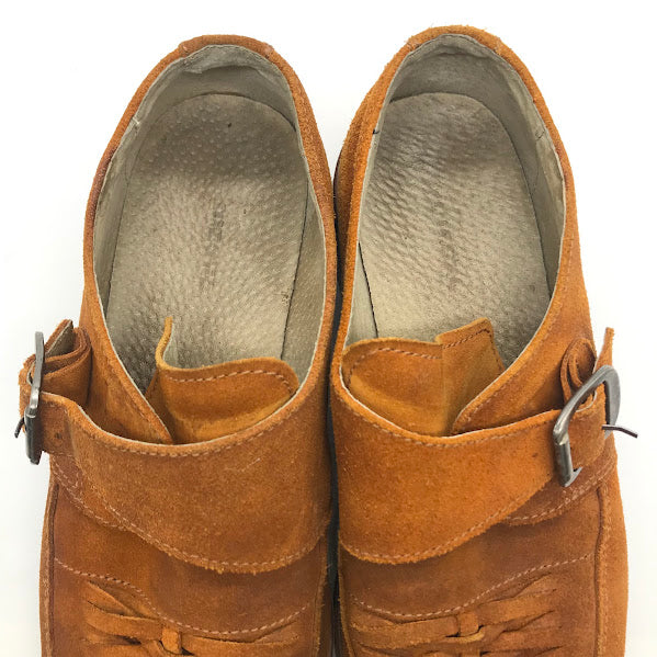 DIESEL | ディーゼル スウェードモンクストラップシューズ ブーツ ブラウン 25.5cm【倉吉店】
