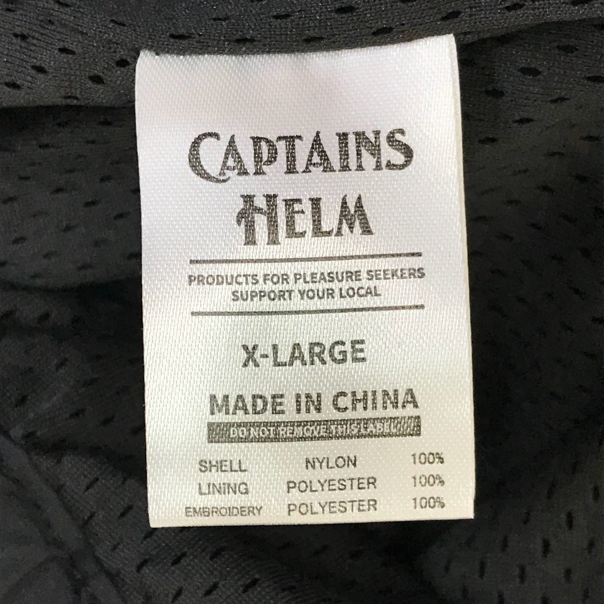 CAPTAINS HELM | キャプテンズヘルム ナイロンパンツ パンツ ブラック サイズ：XL【倉吉店】
