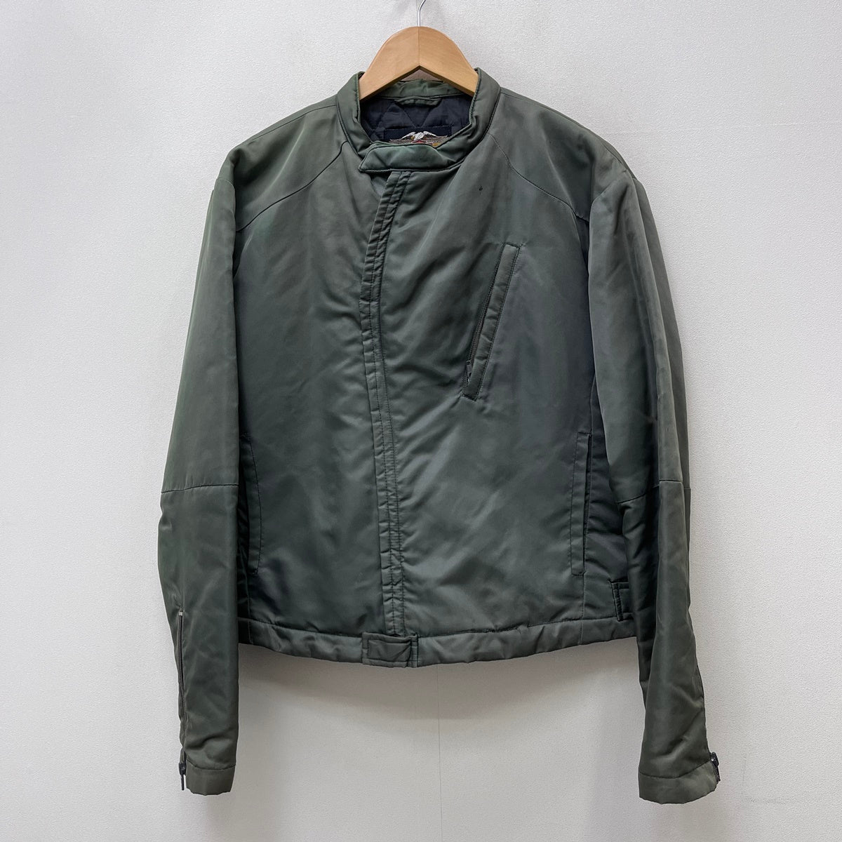 HARLEY-DAVIDSON | ハーレーダビットソン ｶｰﾌﾞｼﾞｯﾌﾟ変形ﾅｲﾛﾝｼﾞｬｹｯﾄ ナイロンジャケット 30536 カーキグリーン サイズ：XL【加古川店】