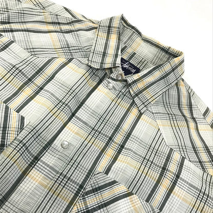 STUSSY | ステューシー 90S チェック柄 USA製 半袖シャツ サイズ：L【倉吉店】