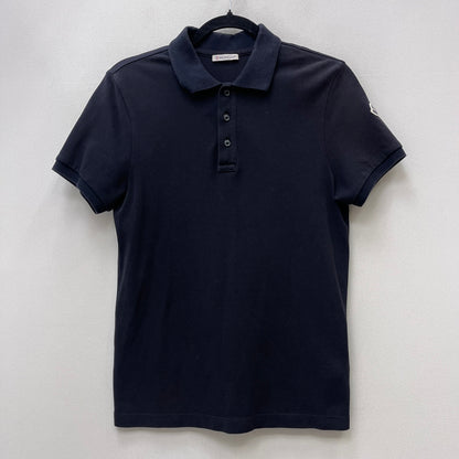 MONCLER | モンクレール MAGLIA POLO MANICA CORTA 2019 ポロシャツ F10918A70510 ブラック サイズ：XS【加古川店】
