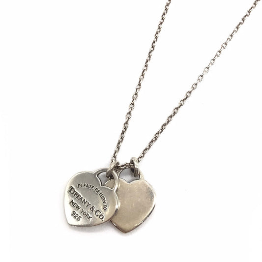 Tiffany&co | ティファニー リターントゥダブルハート ネックレス シルバー サイズ：40【倉吉店】