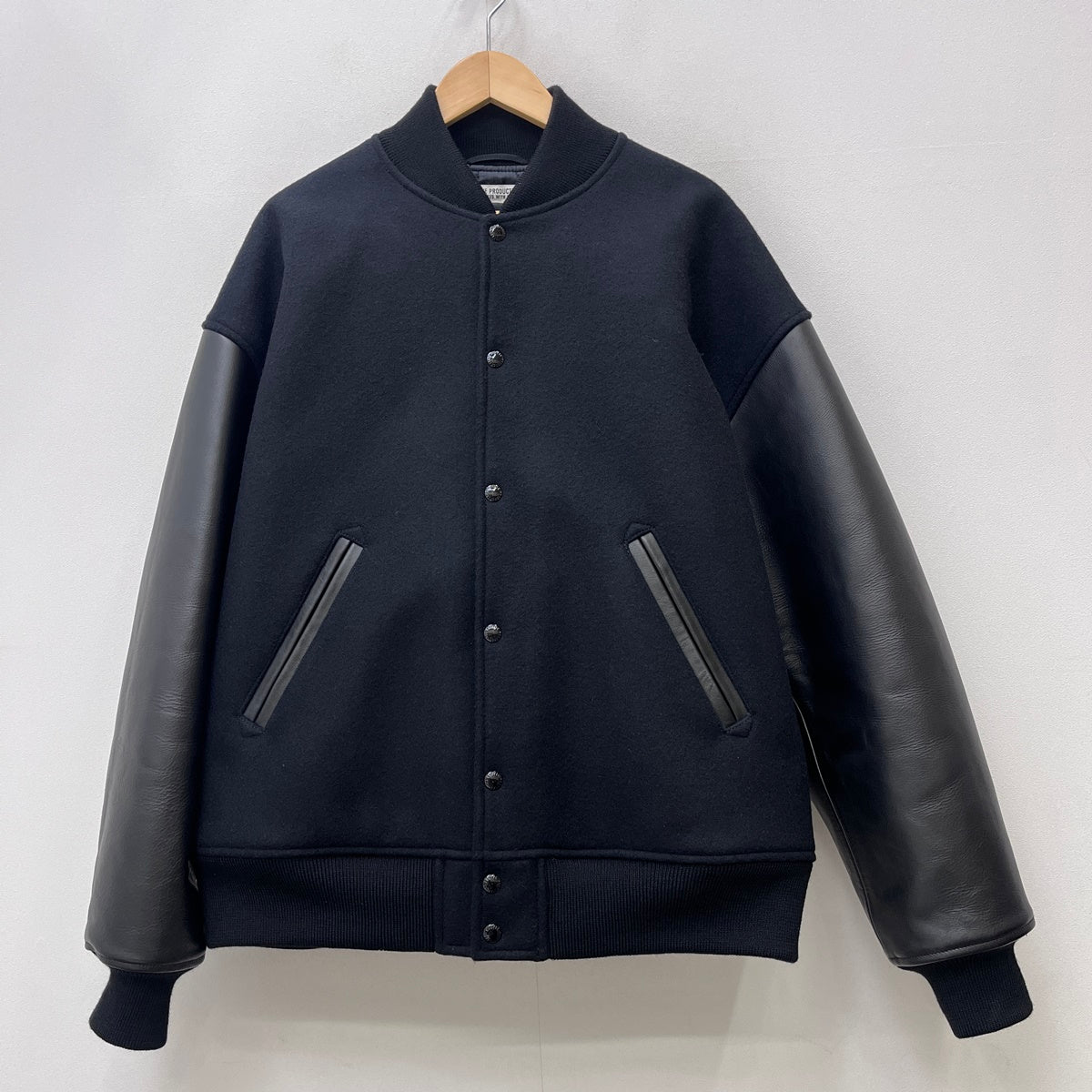 COOTIE | クーティー Wool Melton Error Fit Stadium Jacket 22AW スタジャン CTE-22A221 ブラック サイズ：L【加古川店】