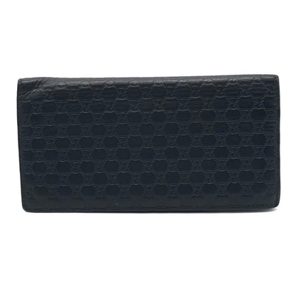 GUCCI | グッチ グッチシマ 長財布 二つ折り 札入れ 449245 ブラック【倉吉店】