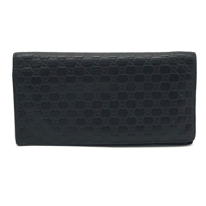 GUCCI | グッチ グッチシマ 長財布 二つ折り 札入れ 449245 ブラック【倉吉店】
