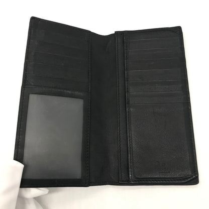 GUCCI | グッチ グッチシマ 長財布 二つ折り 札入れ 449245 ブラック【倉吉店】