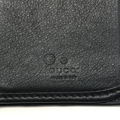 GUCCI | グッチ グッチシマ 長財布 二つ折り 札入れ 449245 ブラック【倉吉店】