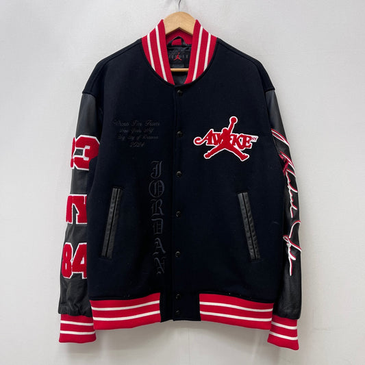 NIKE AIR JORDAN | ナイキ　エアー　ジョーダン AWNY VARSITY JACKET スタジャン FQ5439-657 ブラック サイズ：M【加古川店】