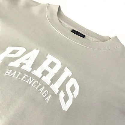 BALENCIAGA | バレンシアガ PARIS スウェット 697869 TLVL8 ベージュ サイズ：L【倉吉店】