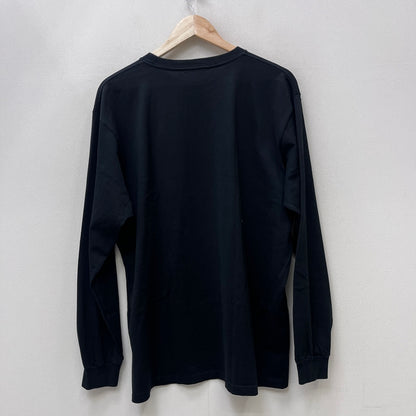 AURALEE | オーラリー LUSTER PLAITING L/S TEE 長袖Ｔシャツ A00SP01GT ブラック サイズ：4【加古川店】