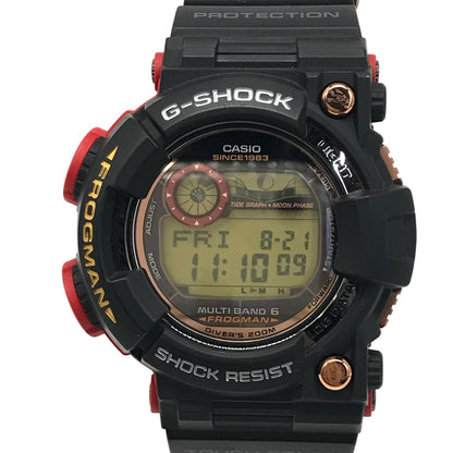 G-SHOCK | ジーショック 35周年モデル MAGMA OCEAN マグマオーシャン FROGMAN フロッグマン デジタル電波ソーラー 腕時計 GW-1035F-1JR ブラック【倉吉店】