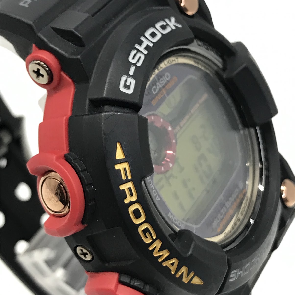 G-SHOCK | ジーショック 35周年モデル MAGMA OCEAN マグマオーシャン FROGMAN フロッグマン デジタル電波ソーラー 腕時計 GW-1035F-1JR ブラック【倉吉店】