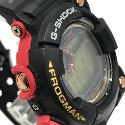 G-SHOCK | ジーショック 35周年モデル MAGMA OCEAN マグマオーシャン FROGMAN フロッグマン デジタル電波ソーラー 腕時計 GW-1035F-1JR ブラック【倉吉店】