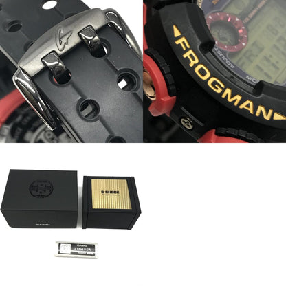 G-SHOCK | ジーショック 35周年モデル MAGMA OCEAN マグマオーシャン FROGMAN フロッグマン デジタル電波ソーラー 腕時計 GW-1035F-1JR ブラック【倉吉店】