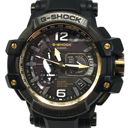 G-SHOCK | ジーショック Master of G GRAVITYMASTER アナログ電波ソーラー 腕時計 GPW-1000 ブラック【倉吉店】