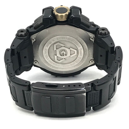 G-SHOCK | ジーショック Master of G GRAVITYMASTER アナログ電波ソーラー 腕時計 GPW-1000 ブラック【倉吉店】