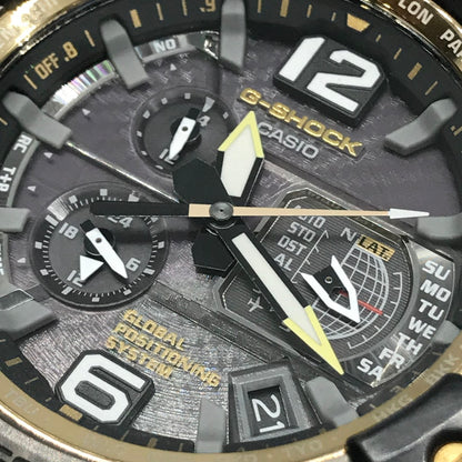 G-SHOCK | ジーショック Master of G GRAVITYMASTER アナログ電波ソーラー 腕時計 GPW-1000 ブラック【倉吉店】