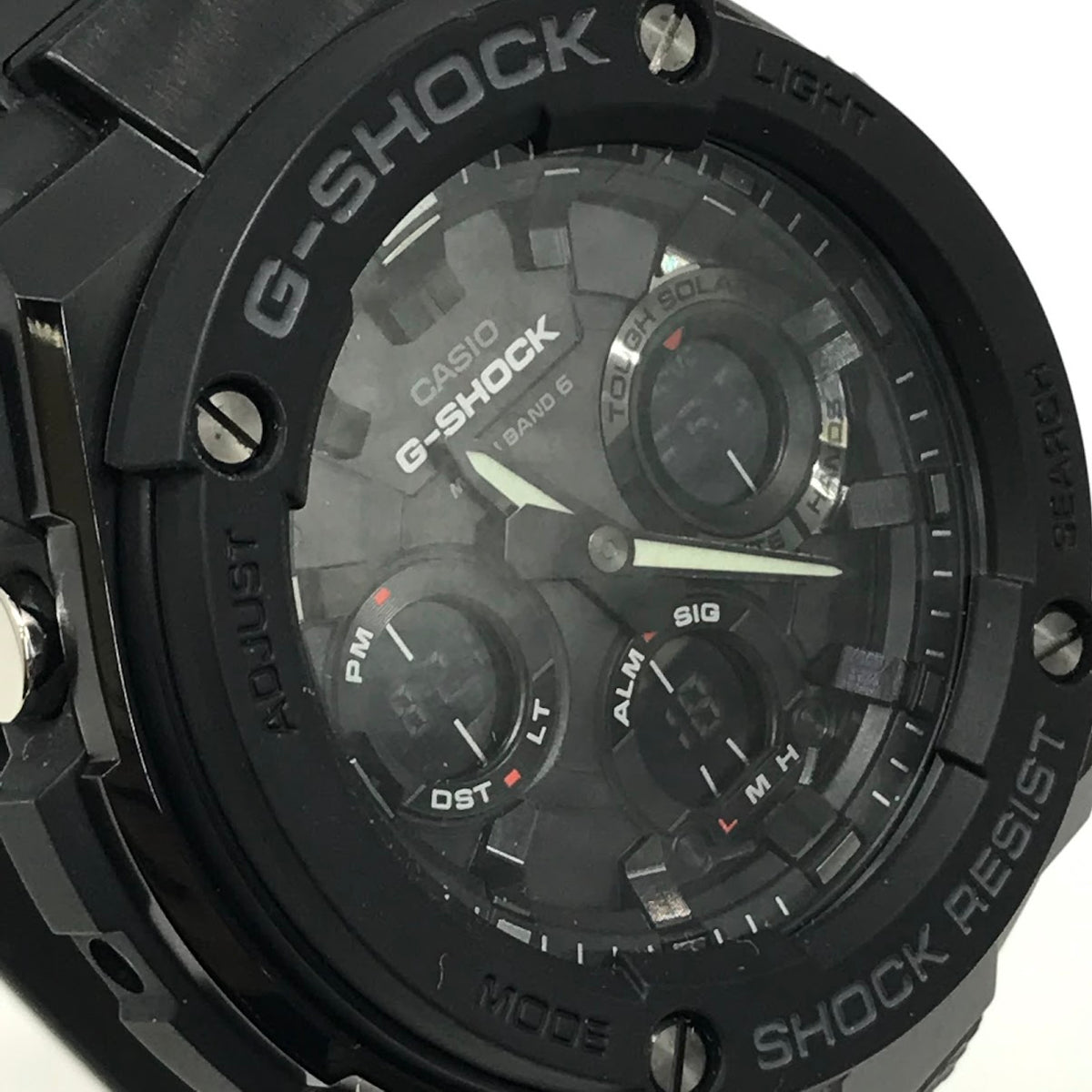 G-SHOCK | ジーショック G-STEEL アナデジ電波ソーラー 腕時計 GST-W100G-1BJF ブラック【倉吉店】