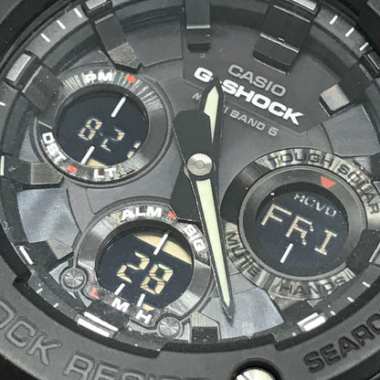G-SHOCK | ジーショック G-STEEL アナデジ電波ソーラー 腕時計 GST-W100G-1BJF ブラック【倉吉店】