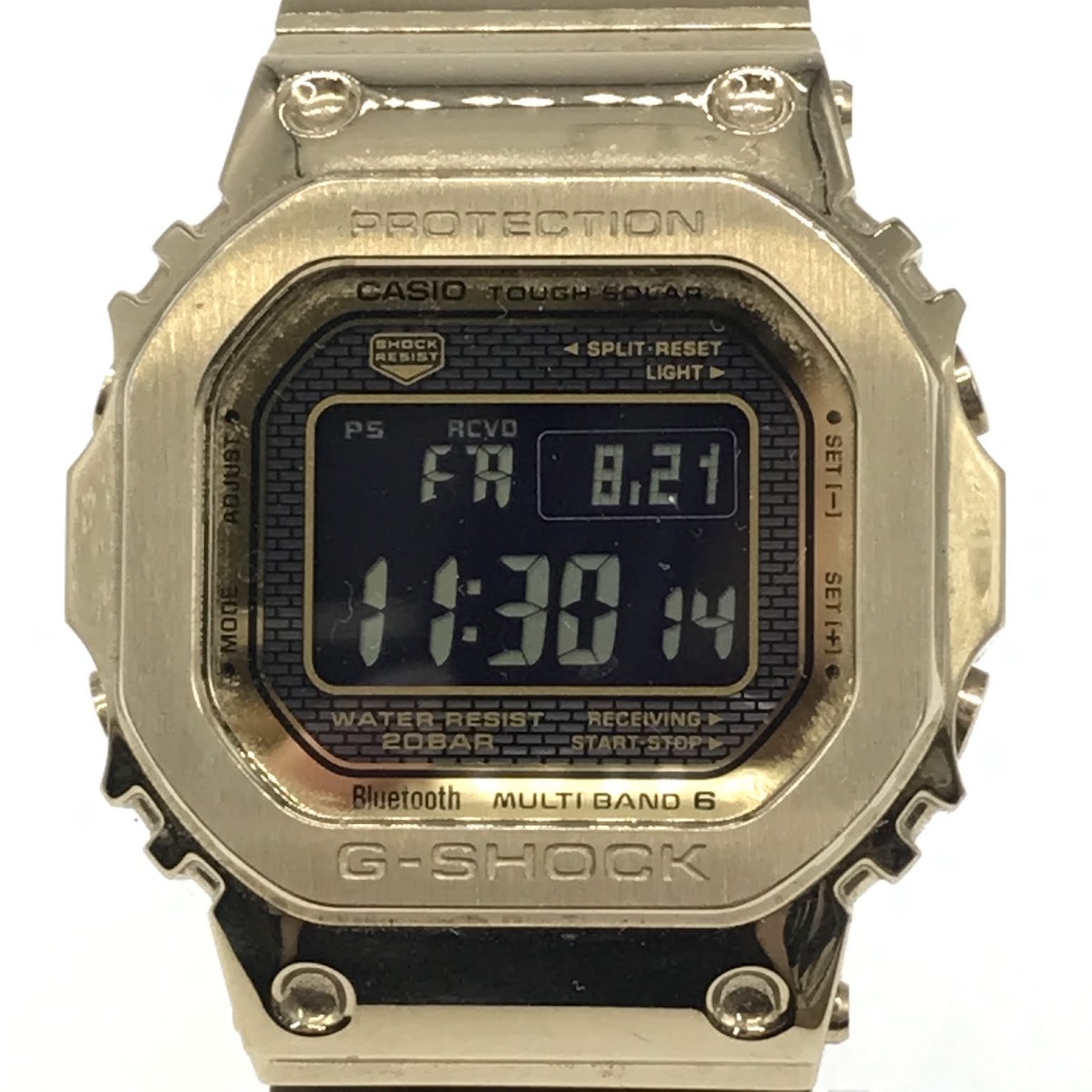 G-SHOCK | ジーショック FULL METAL デジタル電波ソーラー 腕時計 GMW-B5000GD-9JF ゴールド【倉吉店】