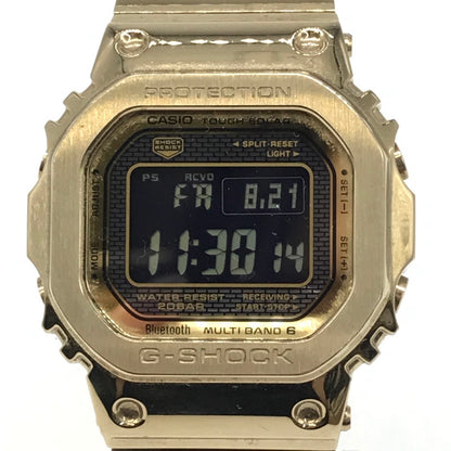 G-SHOCK | ジーショック FULL METAL デジタル電波ソーラー 腕時計 GMW-B5000GD-9JF ゴールド【倉吉店】