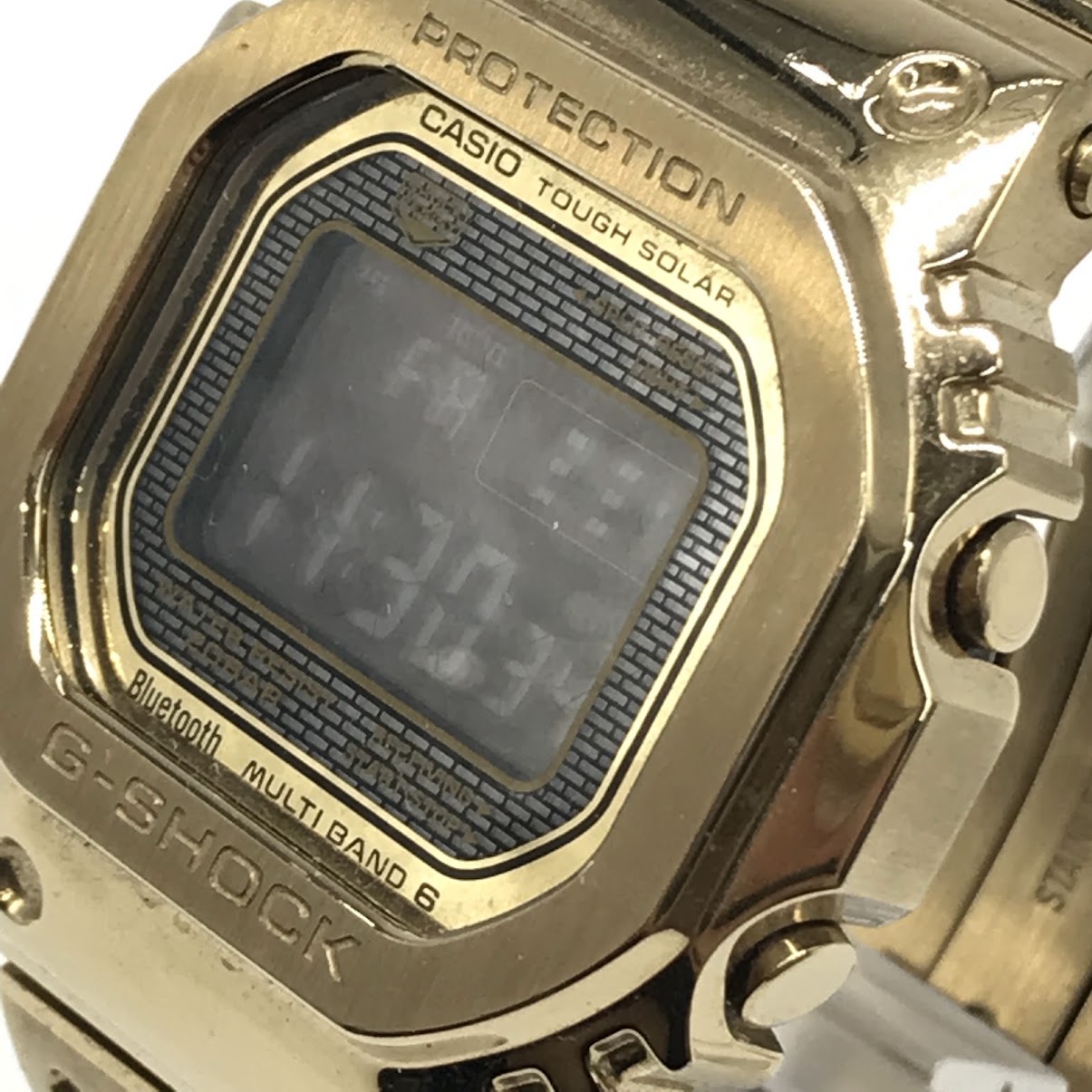 G-SHOCK | ジーショック FULL METAL デジタル電波ソーラー 腕時計 GMW-B5000GD-9JF ゴールド【倉吉店】