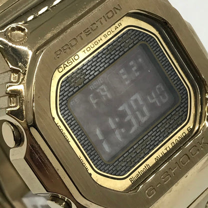 G-SHOCK | ジーショック FULL METAL デジタル電波ソーラー 腕時計 GMW-B5000GD-9JF ゴールド【倉吉店】