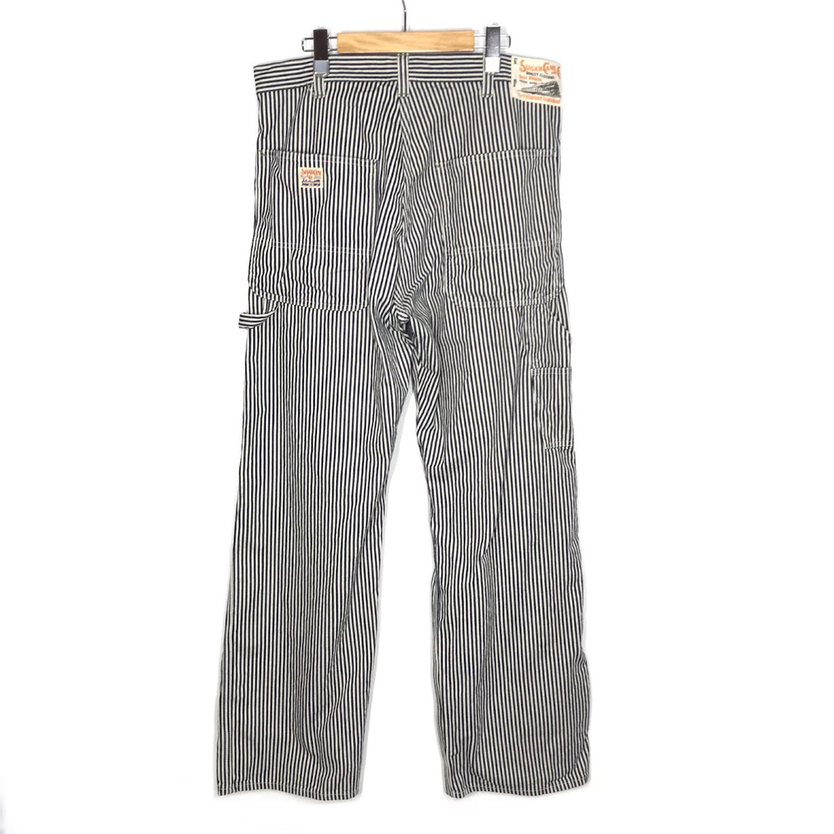 SUGAR CANE | シュガーケーン 11oz. HICKORY STRIPE WORK PANTS ペインターパンツ パンツ SC42496 ヒッコリーストライプ【倉吉店】