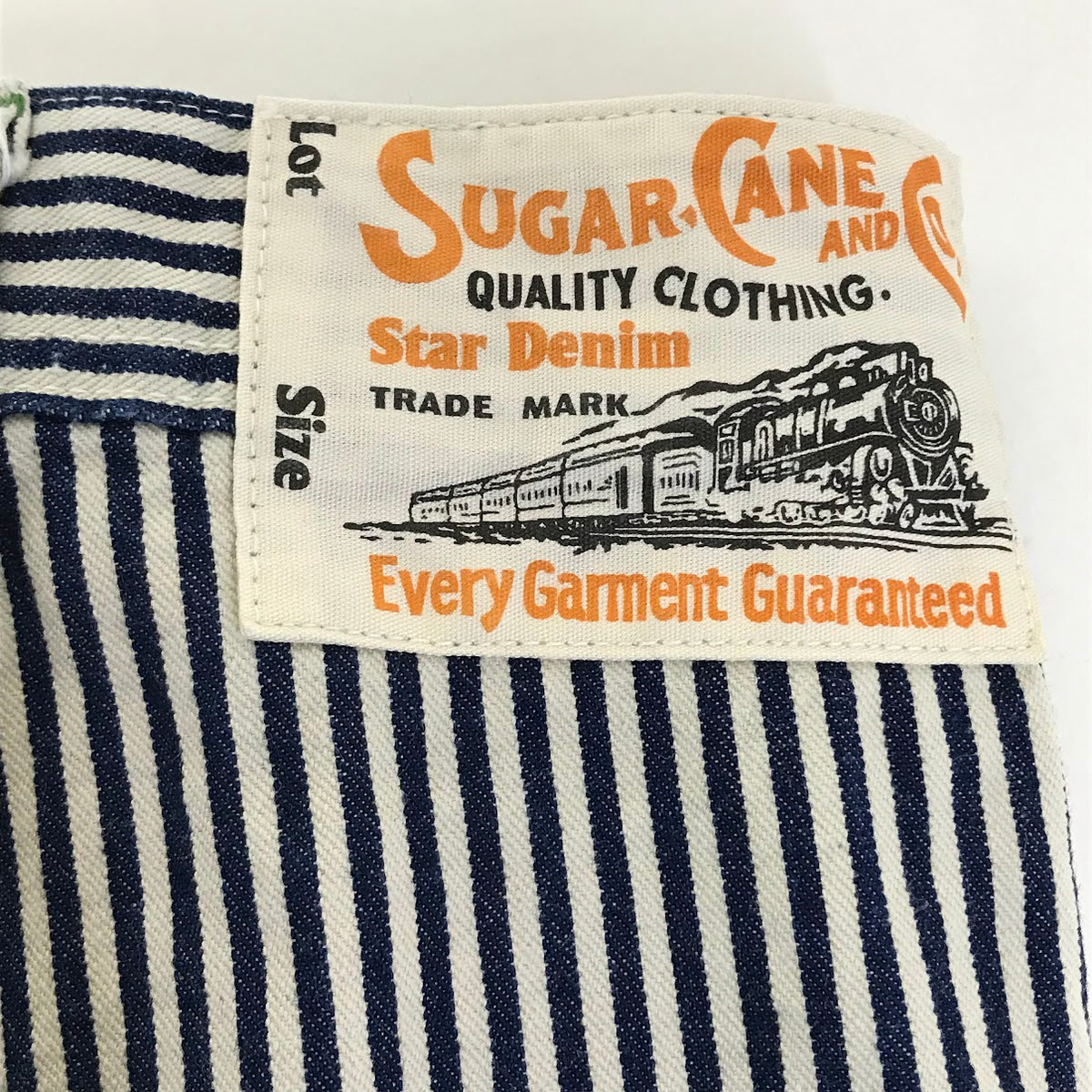 SUGAR CANE | シュガーケーン 11oz. HICKORY STRIPE WORK PANTS ペインターパンツ パンツ SC42496 ヒッコリーストライプ【倉吉店】