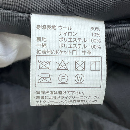 COOTIE | クーティー Wool Melton Error Fit Stadium Jacket 22AW スタジャン CTE-22A221 ブラック サイズ：L【加古川店】