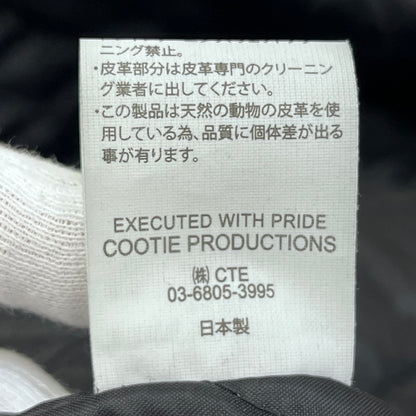 COOTIE | クーティー Wool Melton Error Fit Stadium Jacket 22AW スタジャン CTE-22A221 ブラック サイズ：L【加古川店】