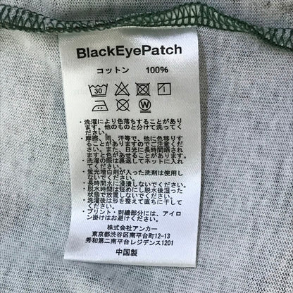 BlackEyePatch | ブラックアイパッチ RHINESTONED URBAN STAR LOGO TEE 半袖Ｔシャツ カモ サイズ：M【倉吉店】【代金引換不可・日時指定不可】【ポスト投函】
