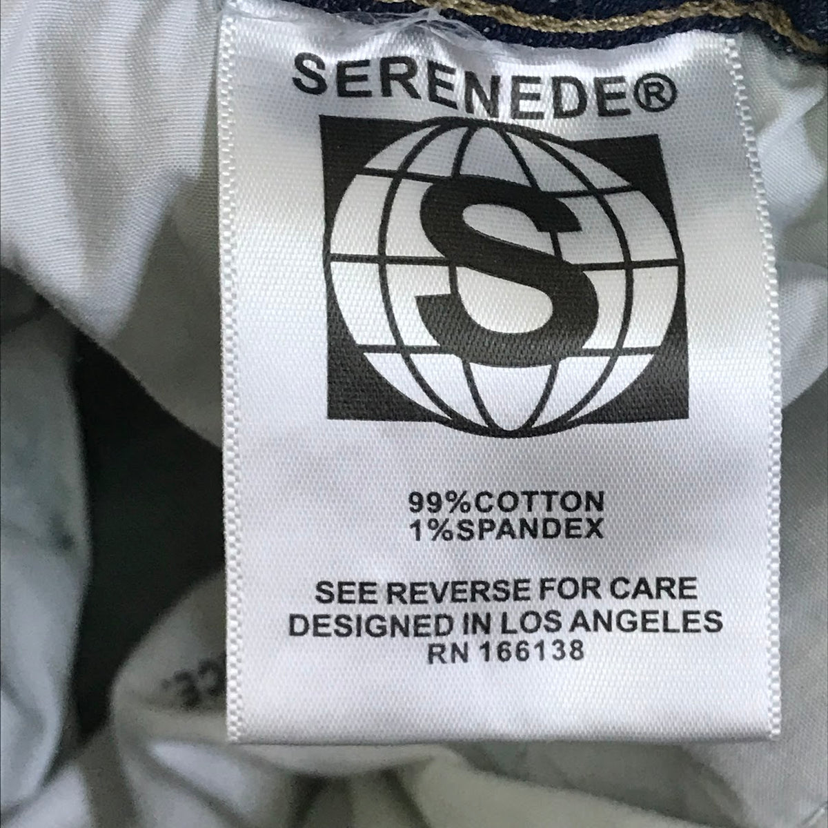 SERENEDE｜セレナーデ FITTED DENIM デニムパンツ ブルー サイズ：30【倉吉店】