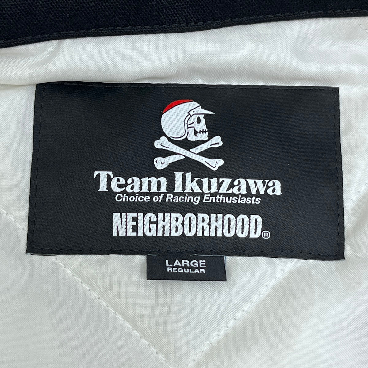 NEIGHBORHOOD | ネイバーフッド TEAM IKUZAWA . RACING JACKET その他アウター 261AQTIN-JKM02S ブラック サイズ：L【加古川店】
