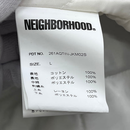NEIGHBORHOOD | ネイバーフッド TEAM IKUZAWA . RACING JACKET その他アウター 261AQTIN-JKM02S ブラック サイズ：L【加古川店】