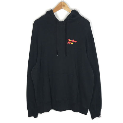Hombre Nino｜オンブレ・ニーニョ 男はつらいよ プルオーバーパーカー パーカー ブラック サイズ：XL【倉吉店】