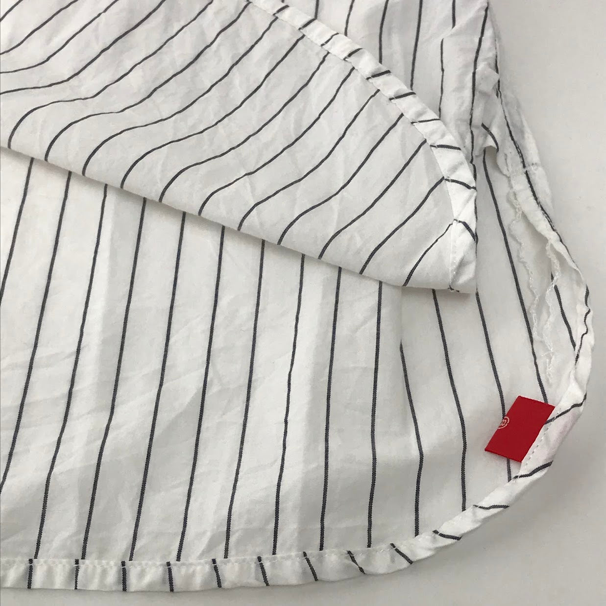 Anachronorm | アナクロノーム Ring Snap 1/2 Sleeve Shirt 半袖シャツ ANA384 ストライプ柄 ホワイト サイズ：1【倉吉店】