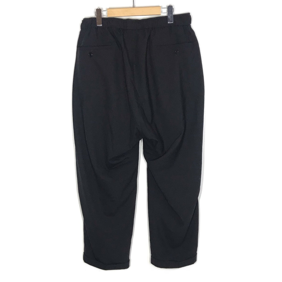 SEE SEE｜シーシー WIDE TWO TUCK PANTS ワイドツータックパンツ パンツ BSM47-24FW-PT04 ブラック サイズ：XL【倉吉店】