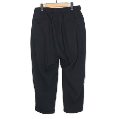 SEE SEE｜シーシー WIDE TWO TUCK PANTS ワイドツータックパンツ パンツ BSM47-24FW-PT04 ブラック サイズ：XL【倉吉店】