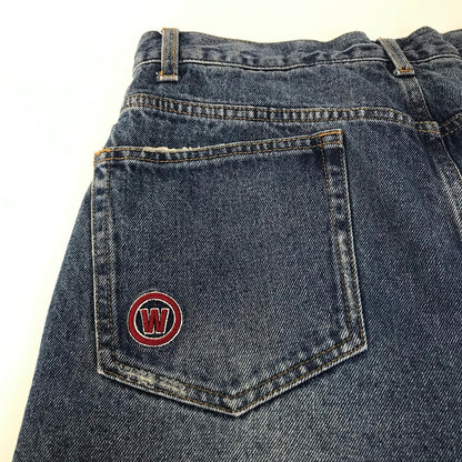 9090×WudgeBoy ダメージ加工 デニムパンツ NN1520 ブルー サイズ：XL【倉吉店】