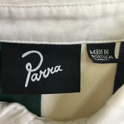 by Parra | バイパラ ラガーシャツ 長袖 ポロシャツ マルチカラー サイズ：L【倉吉店】