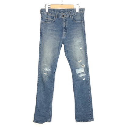 N.HOOLYWOOD | エヌハリウッド Damage repair processing denim ダメージ加工 スキニー デニムパンツ 221-CP01 peg ブルー サイズ：29【倉吉店】