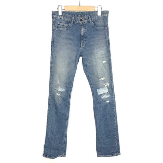 N.HOOLYWOOD | エヌハリウッド Damage repair processing denim ダメージ加工 スキニー デニムパンツ 221-CP01 peg ブルー サイズ：29【倉吉店】