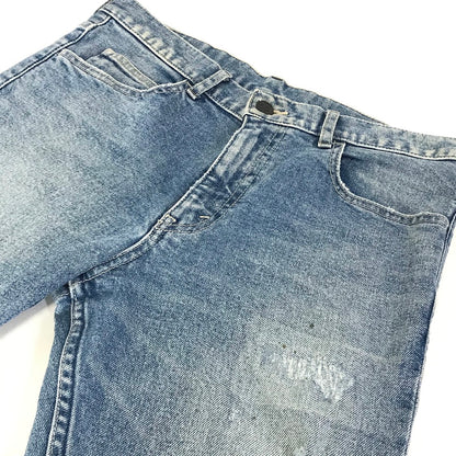 N.HOOLYWOOD | エヌハリウッド Damage repair processing denim ダメージ加工 スキニー デニムパンツ 221-CP01 peg ブルー サイズ：29【倉吉店】